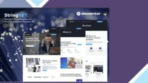 StringNET - Internet and Broadband Service Provider Elementor Template Kit