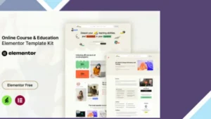 Studiez - Online Course and Education Elementor Template Kit
