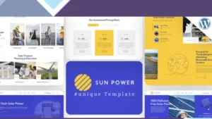SunPower - Solar Renewable Energy Theme