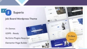 Superio - Job Board WordPress Theme