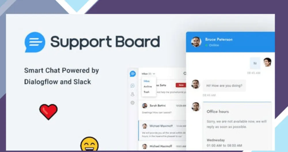 Support Board Chat and Help Desk Plugin