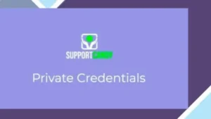 SupportCandy Private Credentials