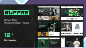 Suppre - Urban Wear WooCommerce Theme