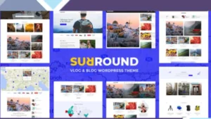 Surround - Vlog and Blog WordPress Theme
