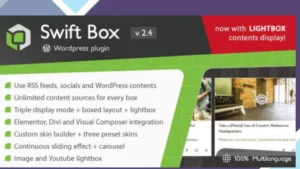 Swift Box - WordPress Contents Slider and Viewer