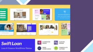 Swift Loan - Payday and Banking Finance WordPress Theme