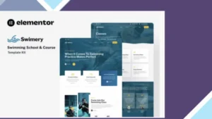Swimery - Swimming School and Course Elementor Template Kit