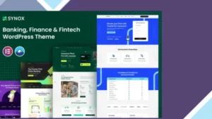 Synox - Finance and Banking WordPress Theme