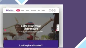 TanTum Car, Scooter, Boat and Bike Rental Services Theme