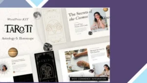 Taroti - Astrology and Horoscope Elementor Pro Template Kit