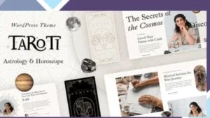 Taroti - Astrology and Horoscope WordPress Theme