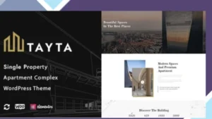Tayta - Single Property and Apartment Complex Theme