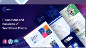 Techco - IT Solutions and Business WordPress Theme