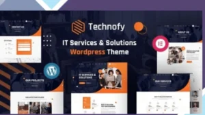 Technofy - IT Services and Solutions WordPress Theme