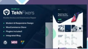 TekhFixers - Mobile Device Repair WordPress Theme