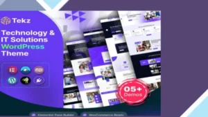 Tekz - Technology and IT Solutions WordPress Theme