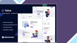 Telce - Creative Agency Elementor Template Kit