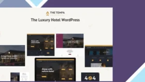 Tempa - The Luxury Hotel WordPress