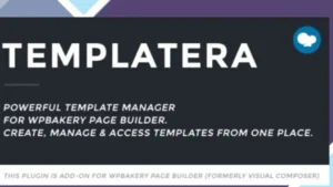Templatera - Template Manager For Visual Composer