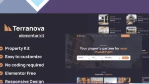 Terranova - Real Estate Elementor Template Kit