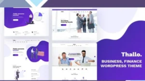 Thallo - Consulting and Finance WordPress Theme