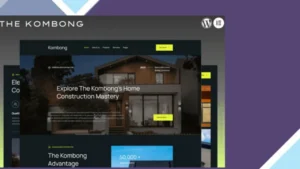 The Kombong - Modern Real Estate Agent Elementor Template Kit