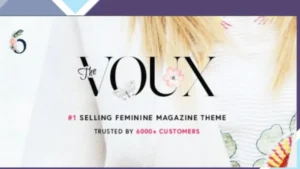 The Voux - A Comprehensive Magazine WordPress Theme