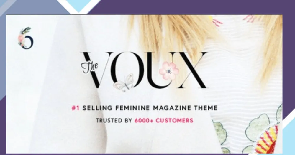 The Voux - A Comprehensive Magazine WordPress Theme