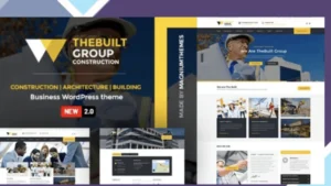 TheBuilt - Construction and Architecture WordPress theme