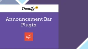 Themify Announcement Bar