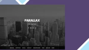 Themify Parallax WordPress Theme