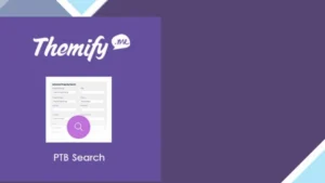 Themify Post Type Builder Search