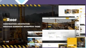 TheRoof - Construction And Architecture WordPress Theme