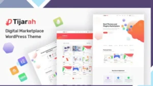 Tijarah Digital Marketplace Theme