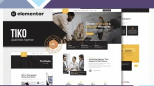 Tiko - Business Agency Elementor Template Kit