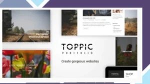 TopPic - Portfolio Photography Theme