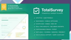 Total Survey - Responsive WordPress Survey