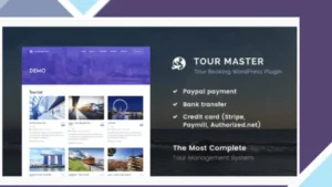 Tour Master - Tour Booking, Travel, Hotel