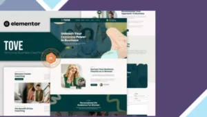 Tove - Feminine Business Coaching Elementor Template Kit