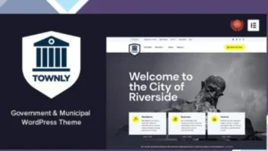 Townly - Government and Municipal WordPress Theme