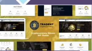 Tradent Cryptocurrency - Bitcoin, Cryptocurrency Theme