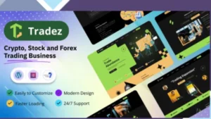 Tradez - Forex and Stock Broker WordPress Theme