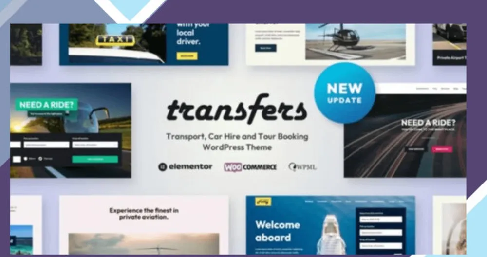 Transfers - Transport and Car Hire WordPress Theme