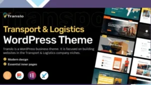 Translo - Logistics and Transportation WordPress Theme
