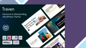 Traven - Personal and Lifestyle Blog WordPress Theme