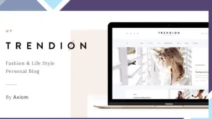 Trendion - A Personal Lifestyle Blog and Magazine WordPress Theme