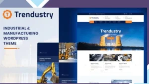 Trendustry - Industrial and Manufacturing WordPress Theme