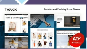 Trevox - Fashion and Clothing Store Theme