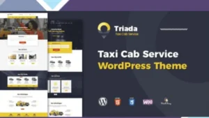 Triada - Taxi Cab Service Company WordPress Theme