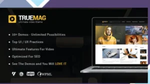 True Mag Theme for Video and Magazine